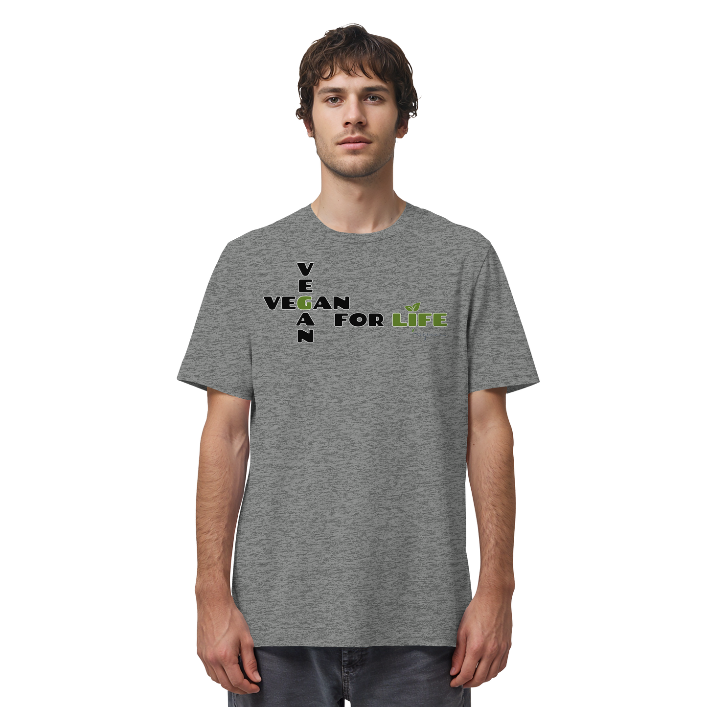 vegwear "vegan for life" - unisex T-Shirt bio vegan fair