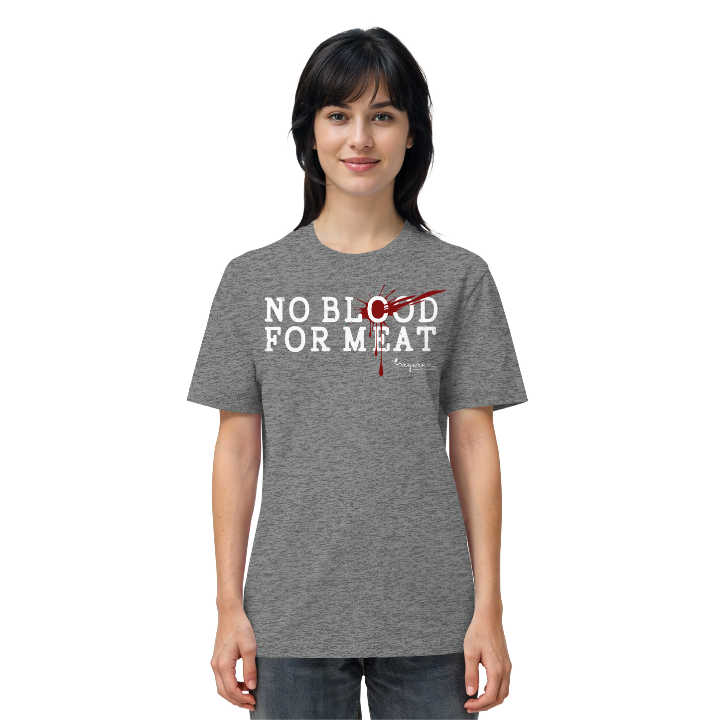 'no blood for meat' T-Shirt - Unisex Bio-T-Shirt | vegwear