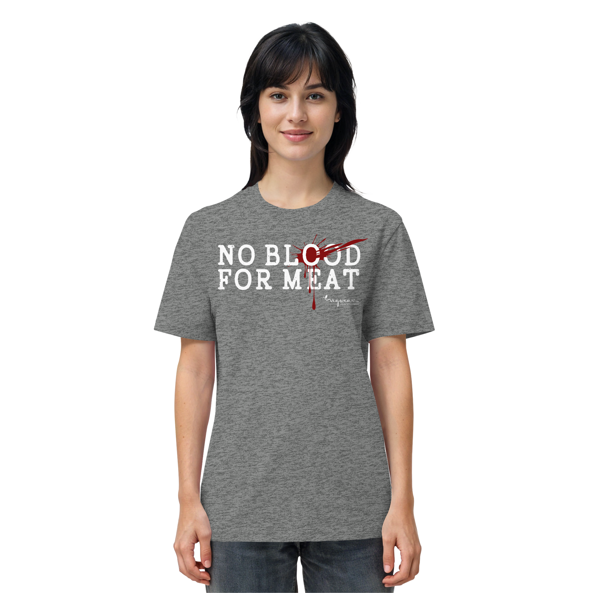 'no blood for meat' T-Shirt - Unisex Bio-T-Shirt | vegwear