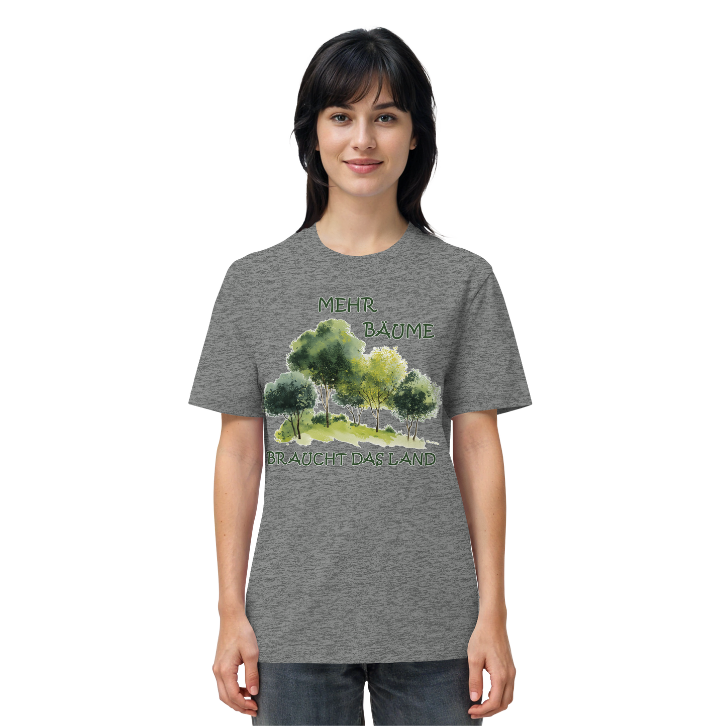 vegwear "mehr Bäume braucht das Land" - unisex Bio T-Shirt, vegan, fair, nachhaltig