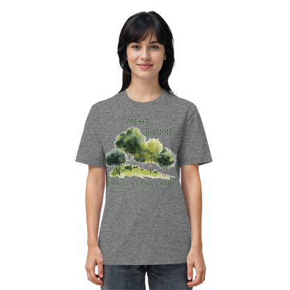 vegwear "mehr Bäume braucht das Land" - unisex Bio T-Shirt, vegan, fair, nachhaltig