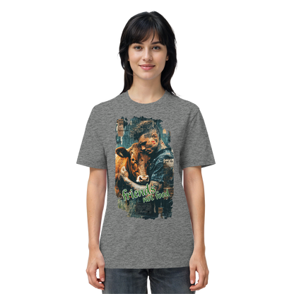 vegwear "friends not food" - unisex T-Shirt, vegan, fair, cool