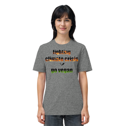 vegwear "fighting climate cirsis" - unisex Bio T-Shirt, vegan & klimafreundlich