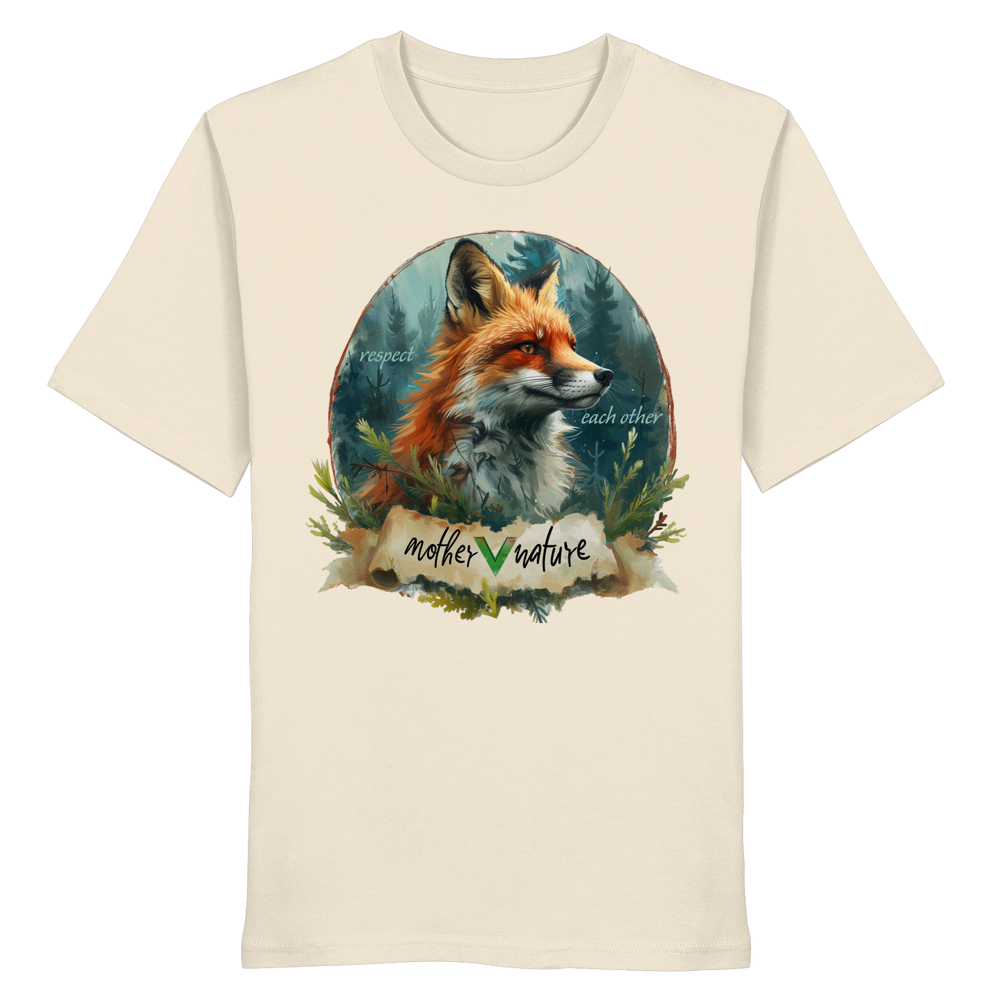 vegwear "respect each other" - unisex T-Shirt, vegan, bio