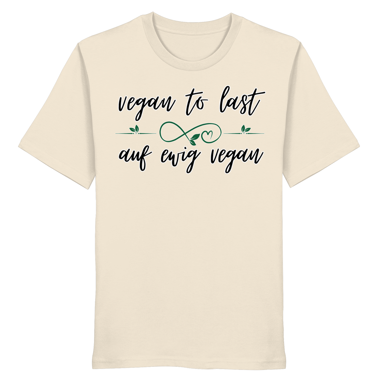 vegwear "vegan to last" - unisex Bio T-Shirt, vegan