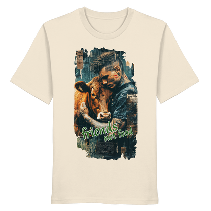 vegwear "friends not food" - unisex T-Shirt, vegan, fair, cool