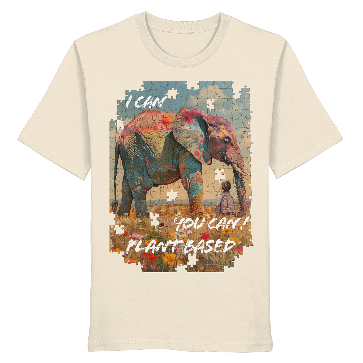 vegwear "I can you can"- unisex T-Shirt, bio, vegan