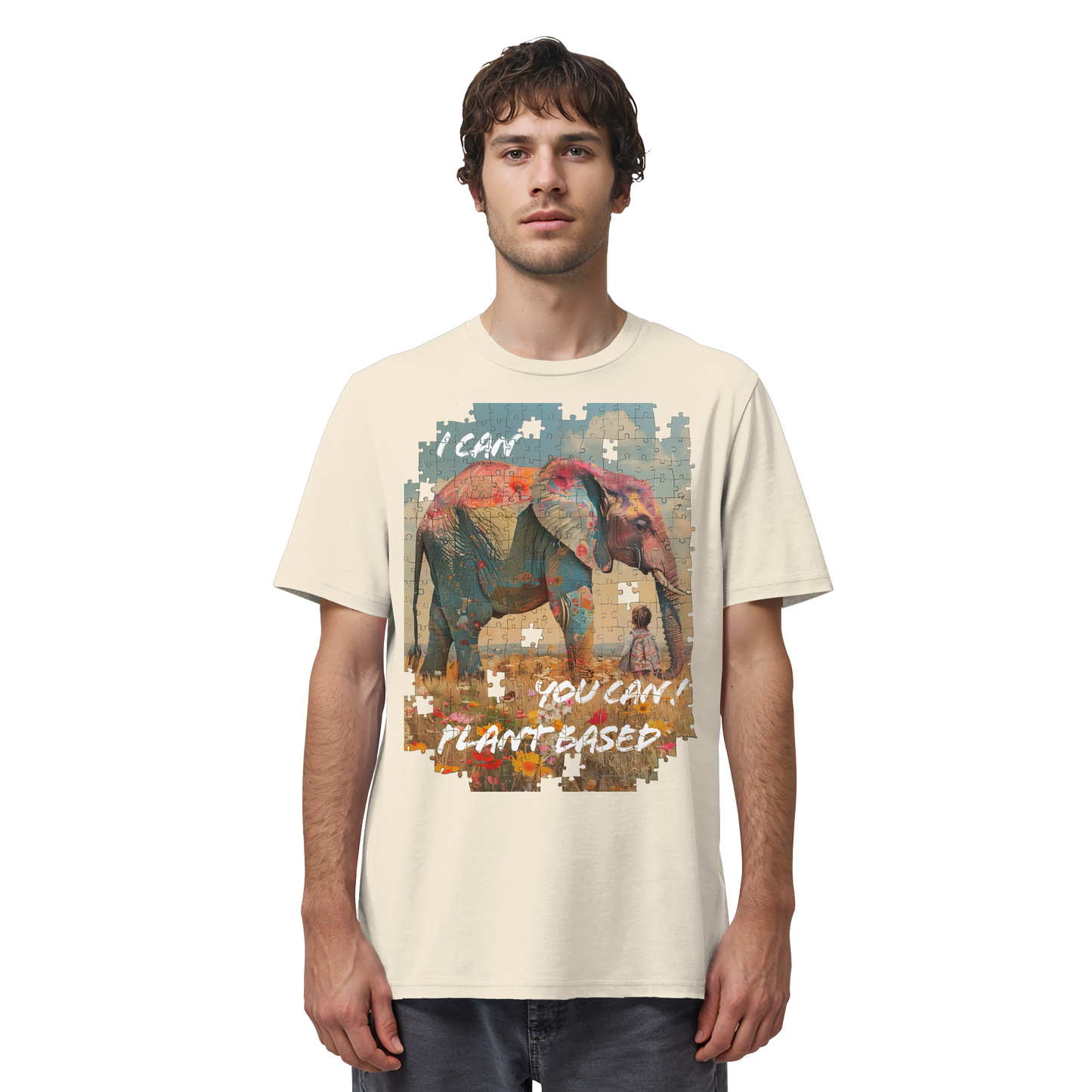 vegwear "I can you can"- unisex T-Shirt, bio, vegan