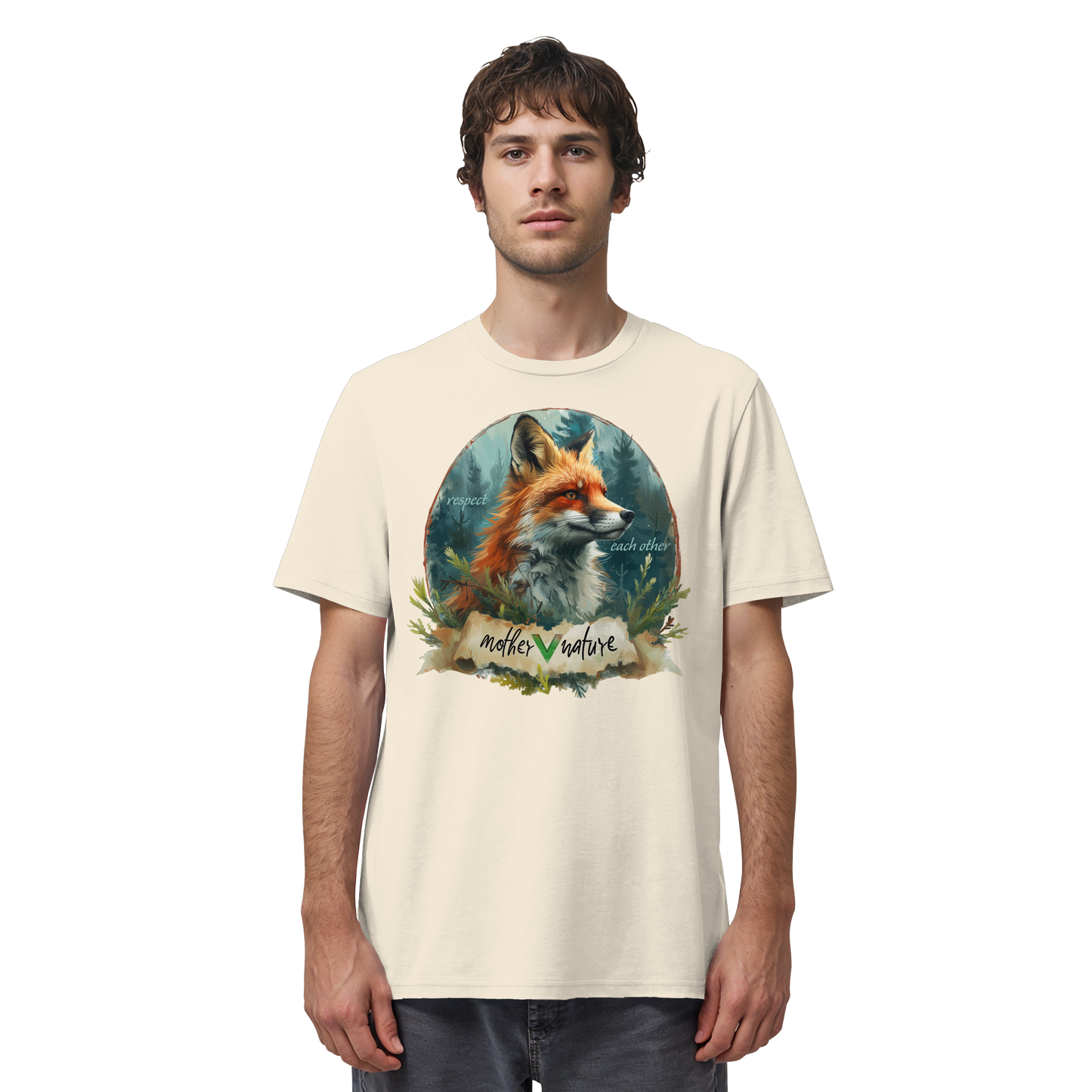 vegwear "respect each other" - unisex T-Shirt, vegan, bio