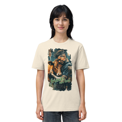vegwear "friends not food" - unisex T-Shirt, vegan, fair, cool