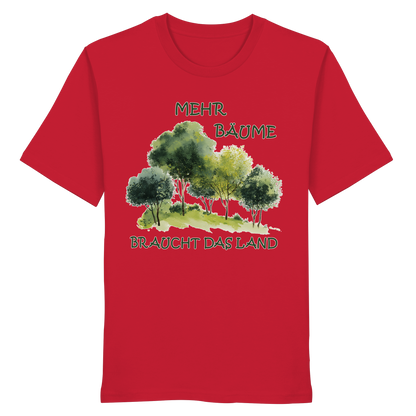 vegwear "mehr Bäume braucht das Land" - unisex Bio T-Shirt, vegan, fair, nachhaltig