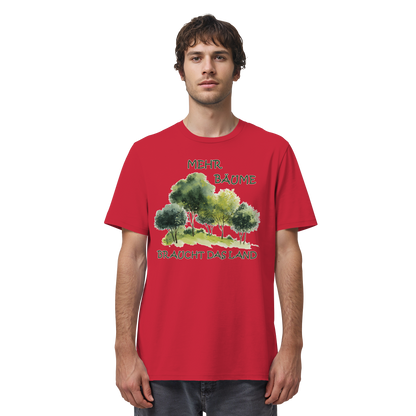 vegwear "mehr Bäume braucht das Land" - unisex Bio T-Shirt, vegan, fair, nachhaltig