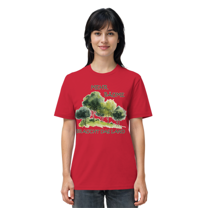 vegwear "mehr Bäume braucht das Land" - unisex Bio T-Shirt, vegan, fair, nachhaltig