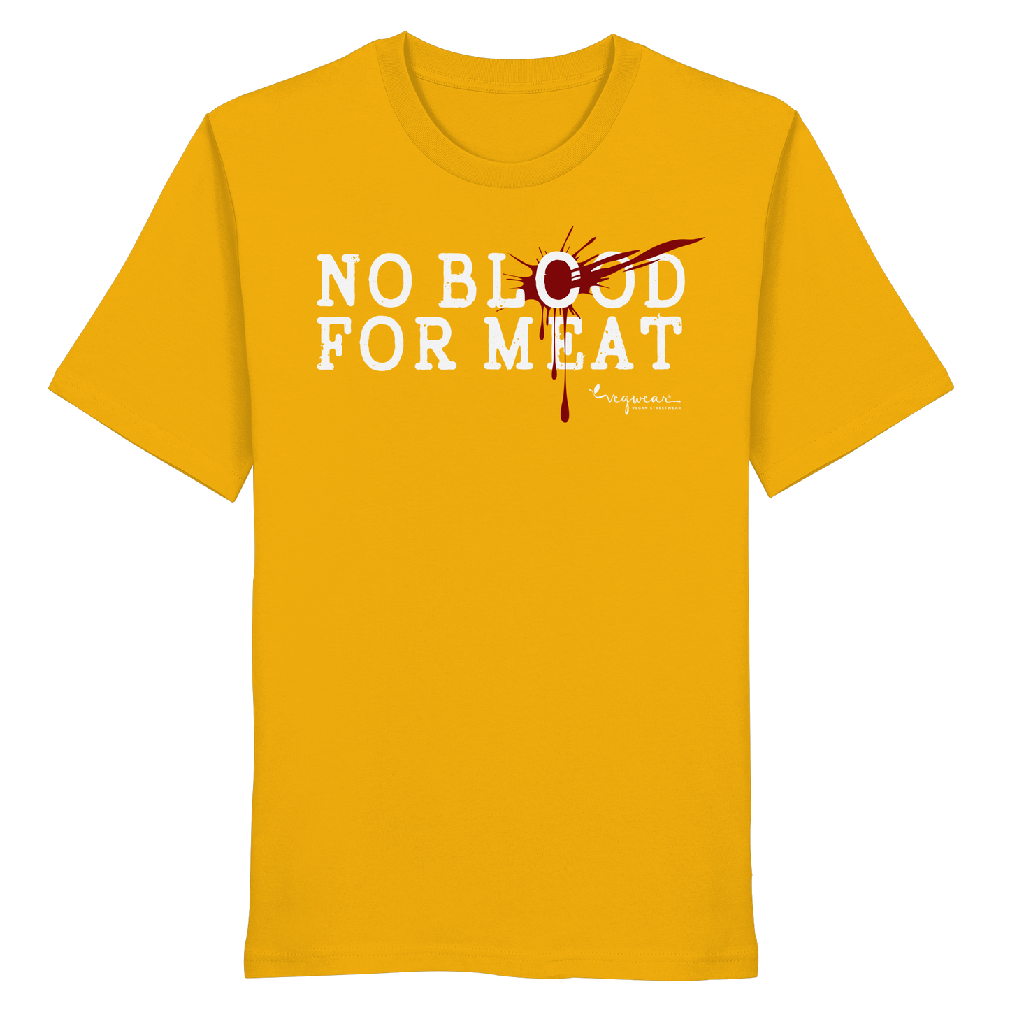 vegwear "no blood for meat" - unisex Bio T-Shirt