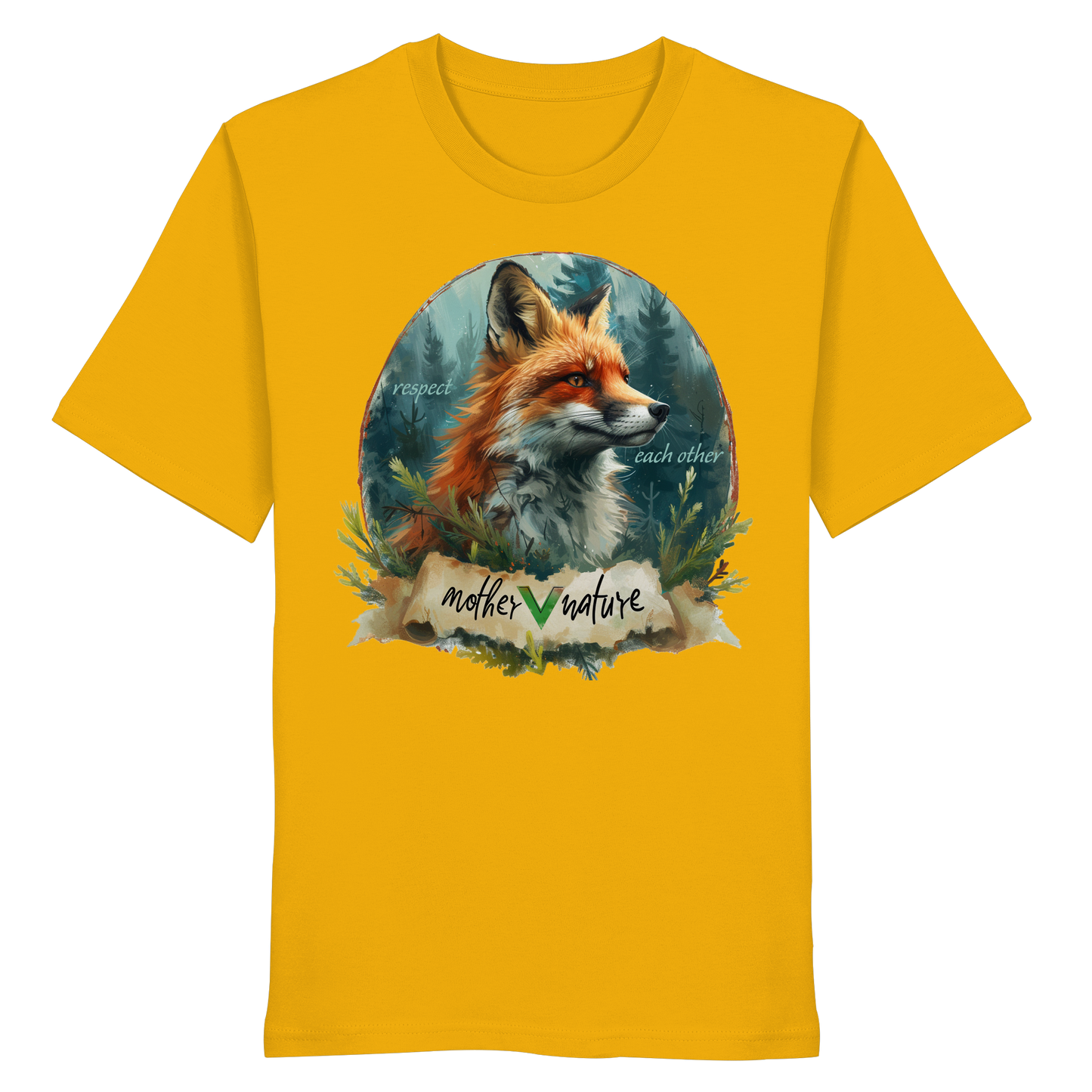 vegwear "respect each other" - unisex T-Shirt, vegan, bio