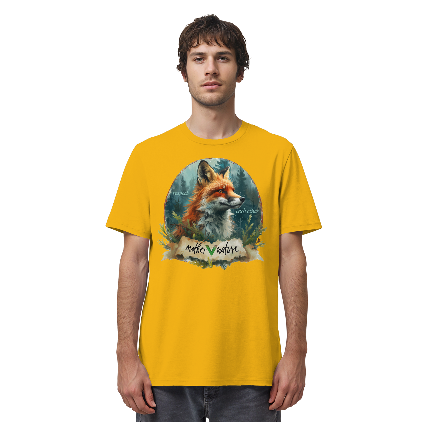 vegwear "respect each other" - unisex T-Shirt, vegan, bio