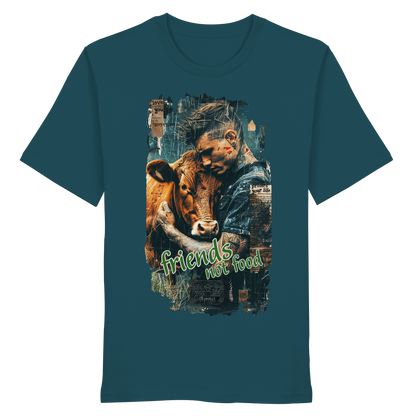 vegwear "friends not food" - unisex T-Shirt, vegan, fair, cool