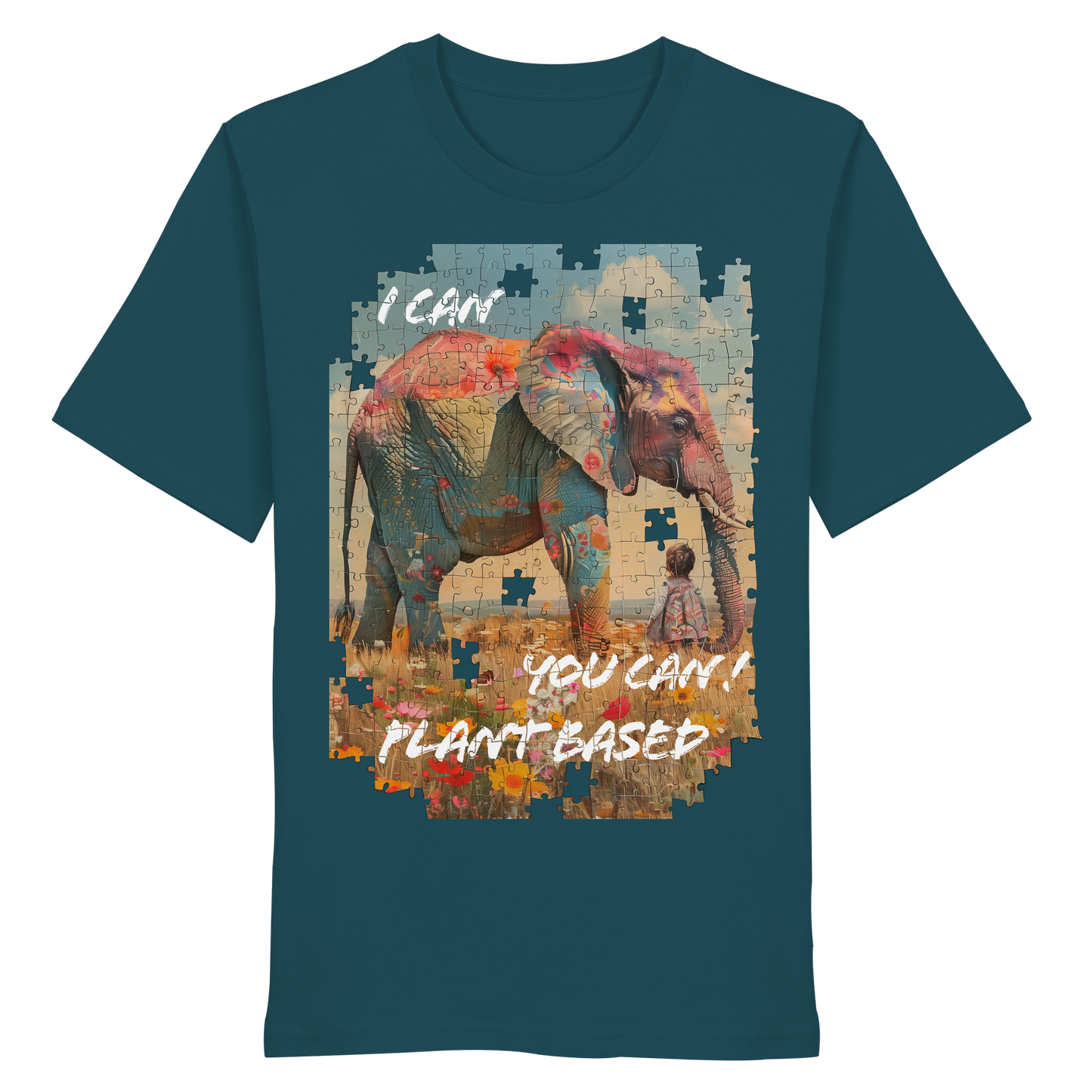 vegwear "I can you can"- unisex T-Shirt, bio, vegan
