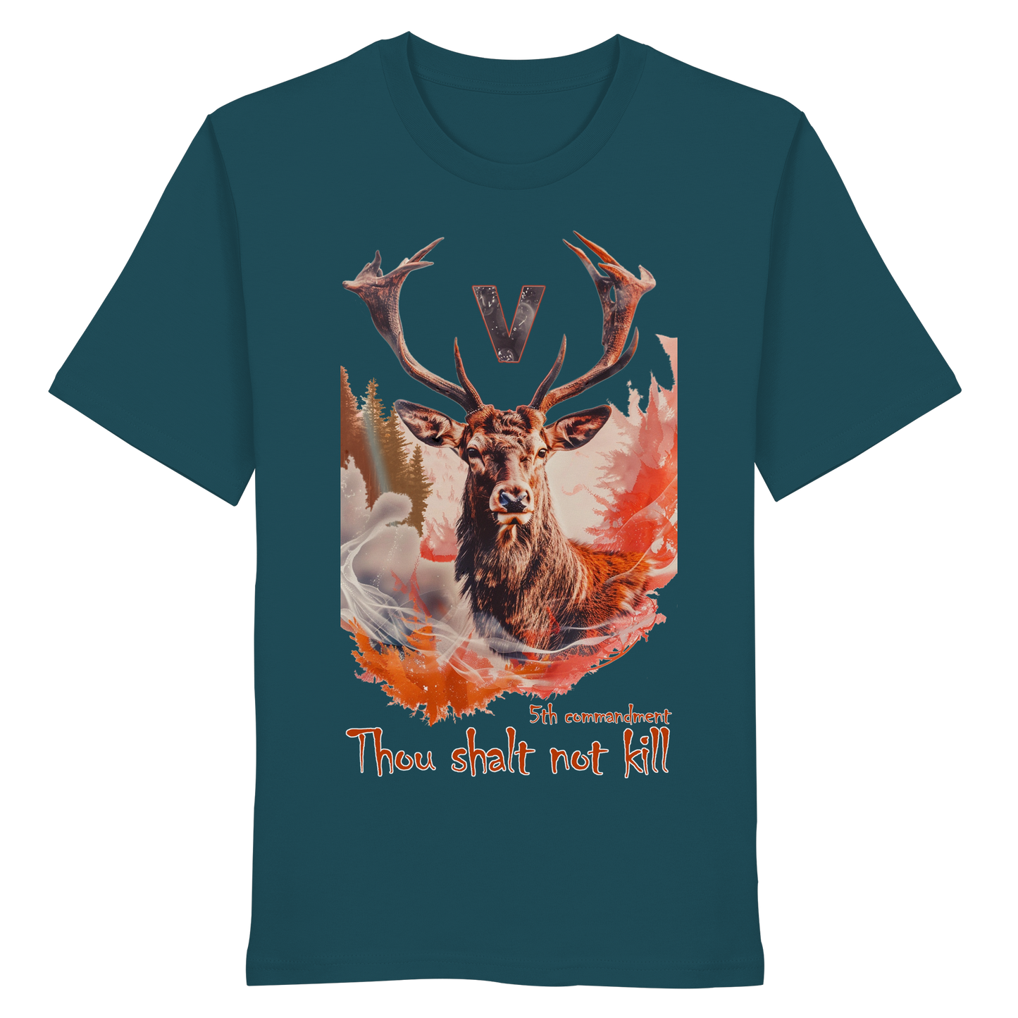 vegwear "thou shalt not kill" - unisex Bio T-Shirt