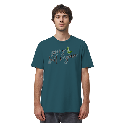 Motiv "sorry but vegan" - unisex Bio T-Shirt