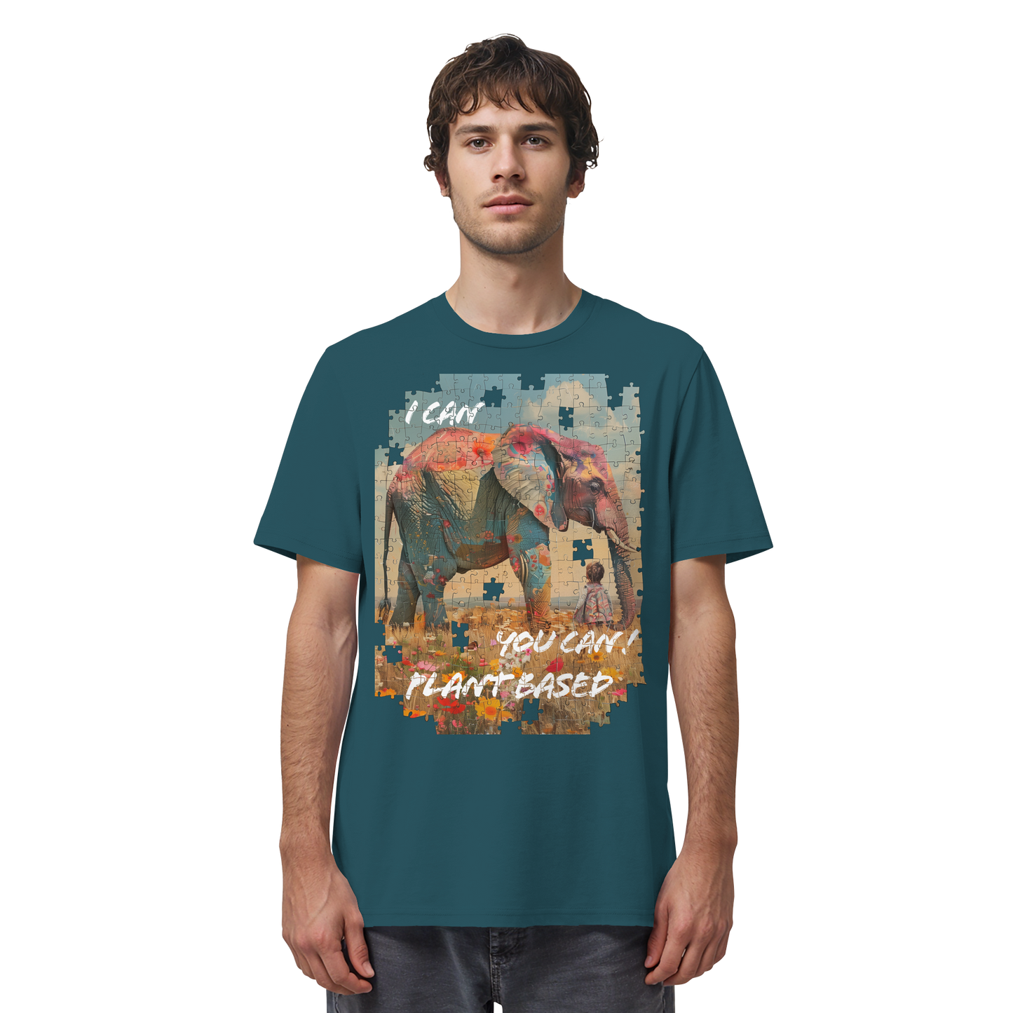 vegwear "I can you can"- unisex T-Shirt, bio, vegan