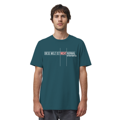 vegwear "Diese Welt ist nicht normal" - unisex Bio T-Shirt