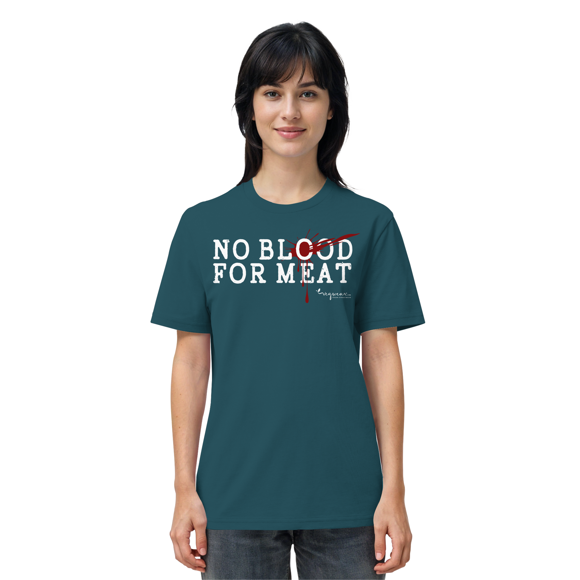 'no blood for meat' T-Shirt - Unisex Bio-T-Shirt | vegwear