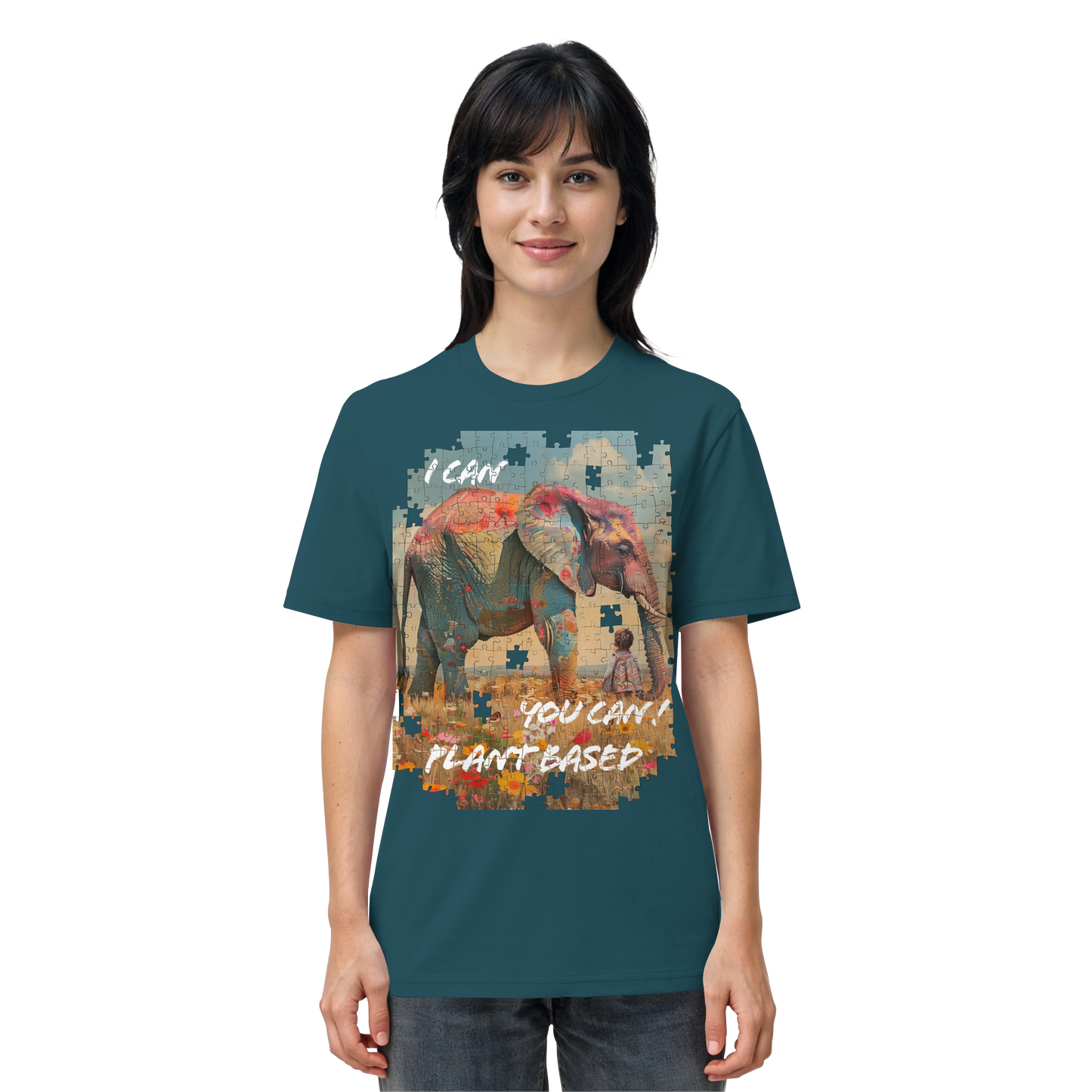 vegwear "I can you can"- unisex T-Shirt, bio, vegan