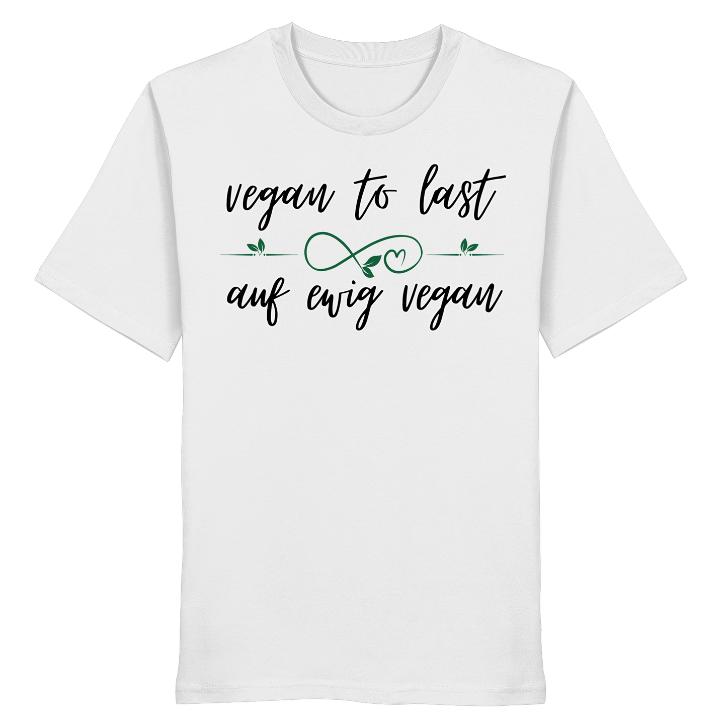 vegwear "vegan to last" - unisex Bio T-Shirt, vegan