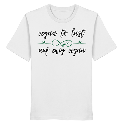 vegwear "vegan to last" - unisex Bio T-Shirt, vegan