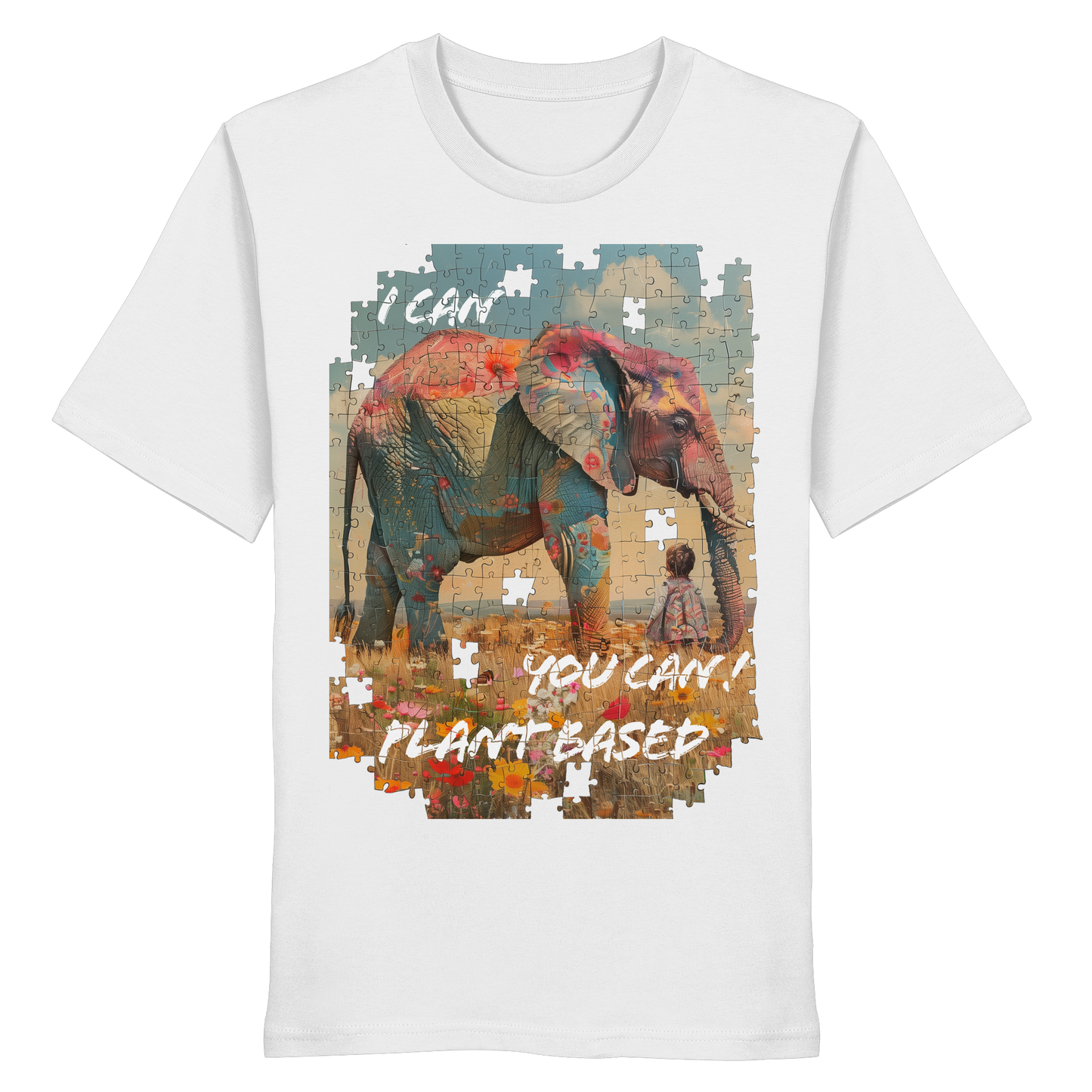 vegwear "I can you can"- unisex T-Shirt, bio, vegan