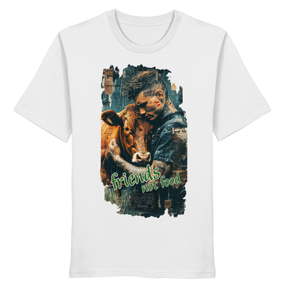 vegwear "friends not food" - unisex T-Shirt, vegan, fair, cool