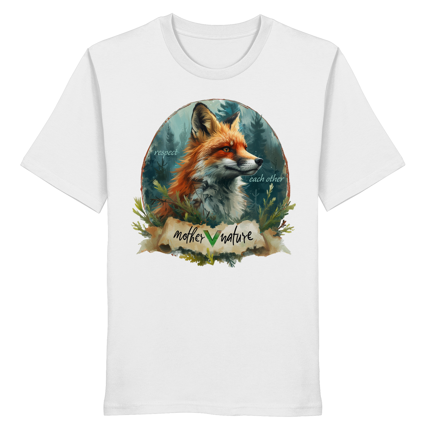 vegwear "respect each other" - unisex T-Shirt, vegan, bio