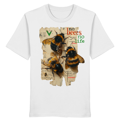 vegwear "no bees, no life" - unisex Bio T-Shirt, vegan fair