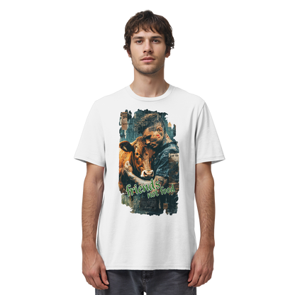 vegwear "friends not food" - unisex T-Shirt, vegan, fair, cool