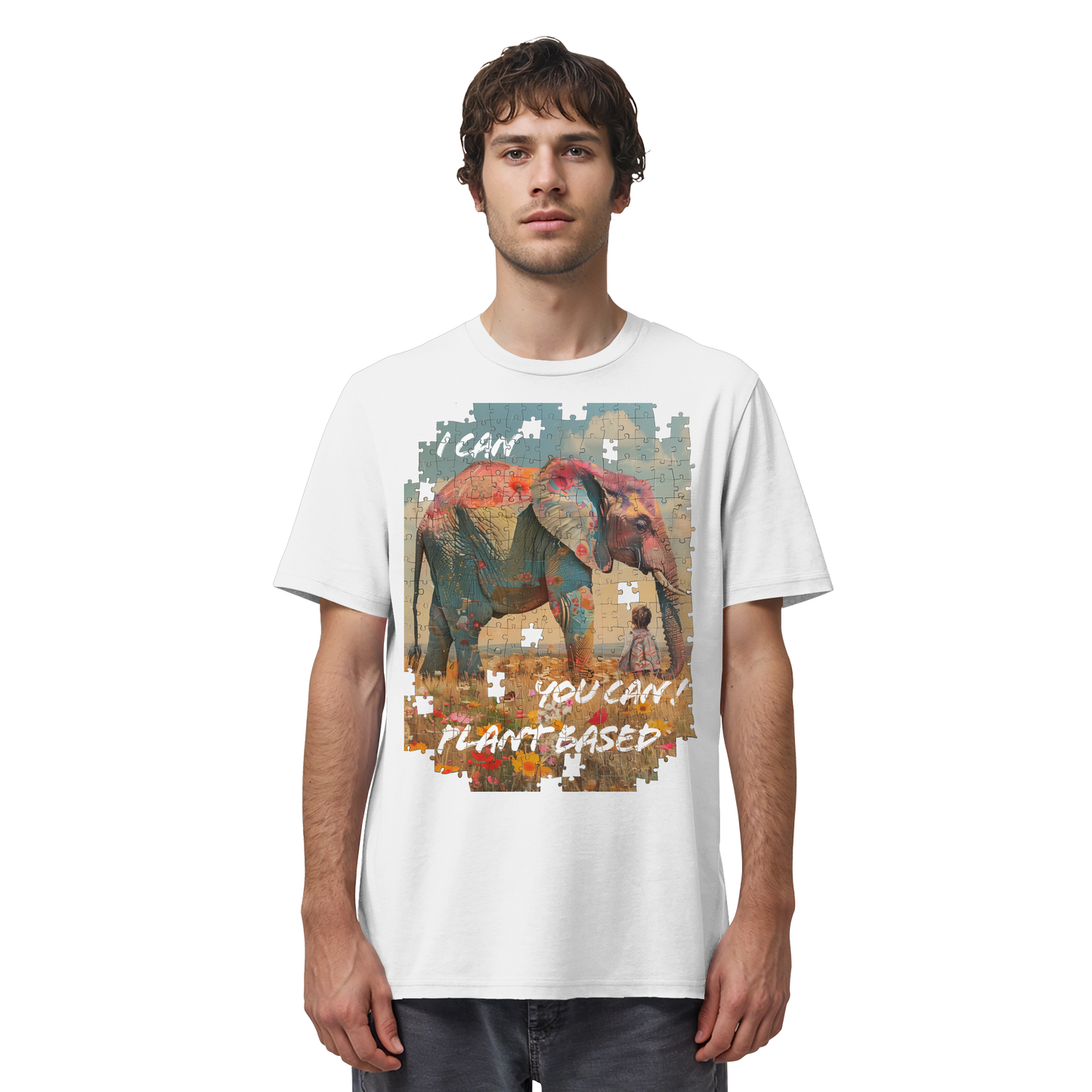 vegwear "I can you can"- unisex T-Shirt, bio, vegan