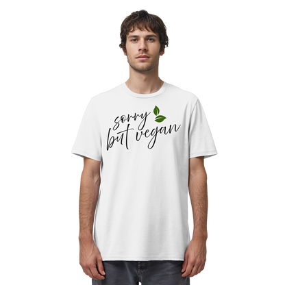 vegwear "sorry but vegan" - unisex T-shirt, organic, vegan, sustainable