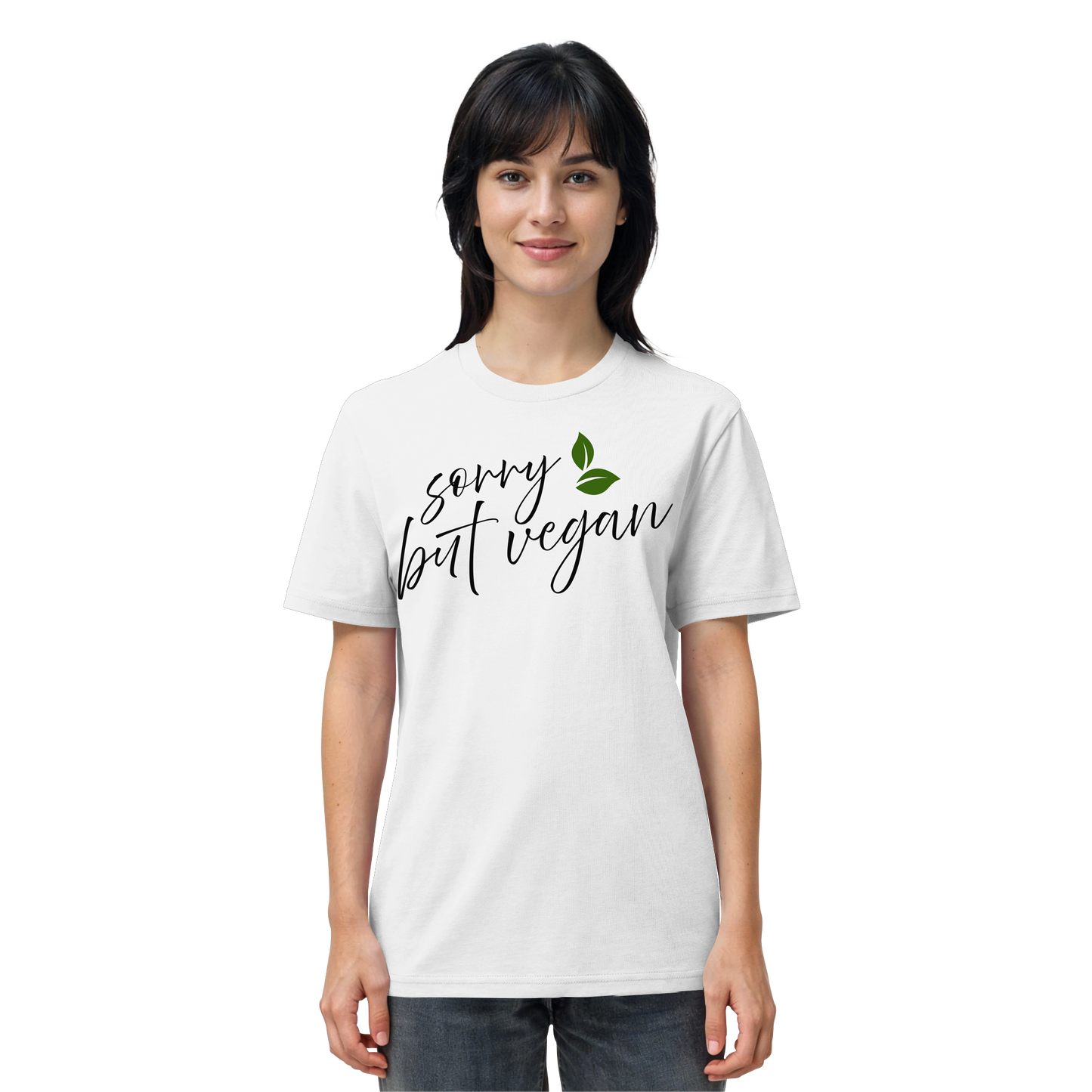 vegwear "sorry but vegan" - unisex T-shirt, organic, vegan, sustainable