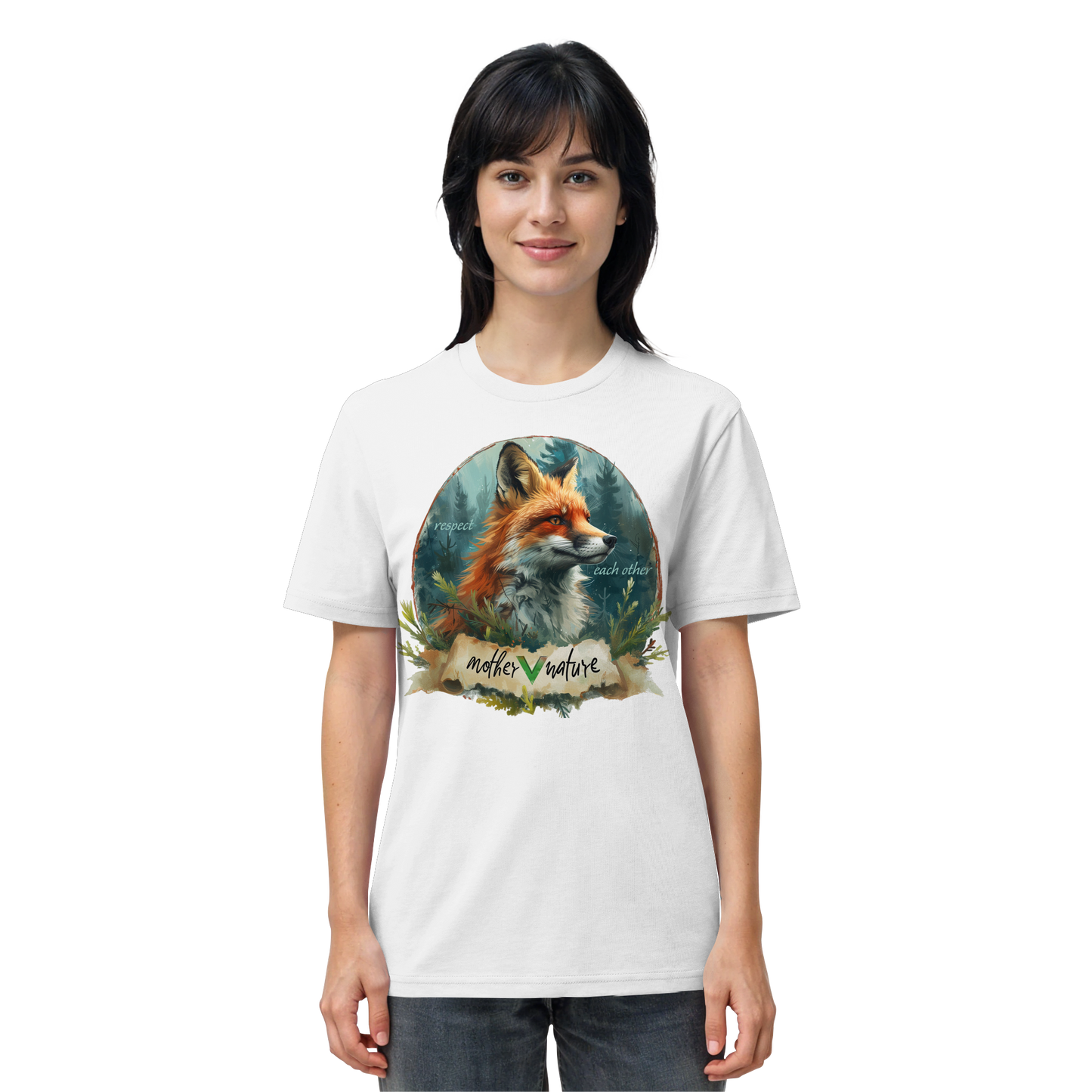 vegwear "respect each other" - unisex T-Shirt, vegan, bio