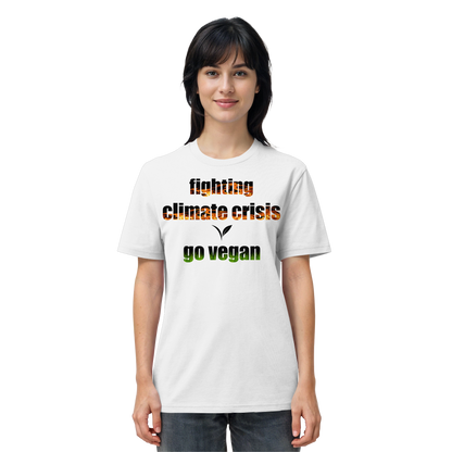 vegwear "fighting climate cirsis" - unisex Bio T-Shirt, vegan & klimafreundlich