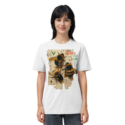 vegwear "no bees, no life" - unisex Bio T-Shirt, vegan fair