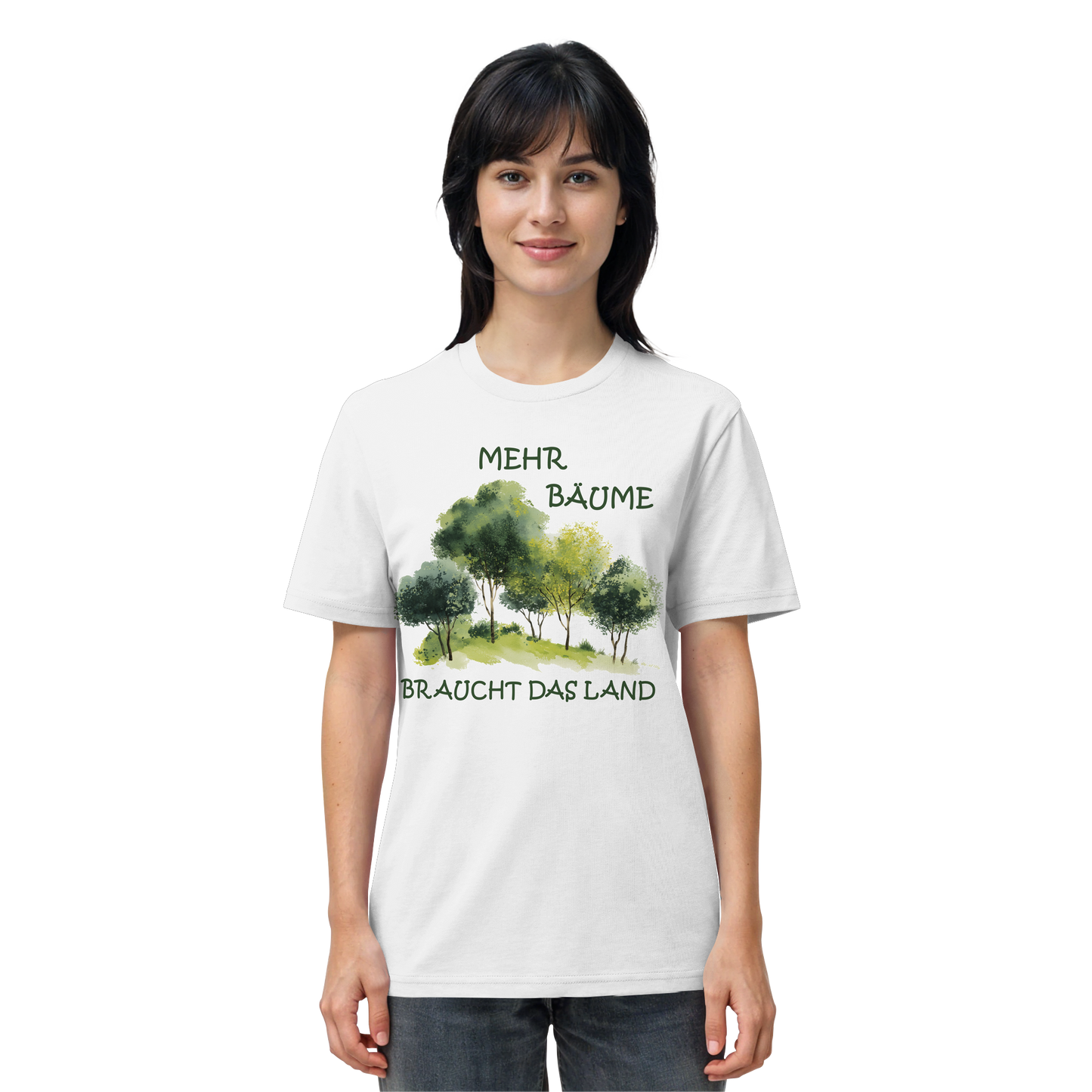 vegwear "mehr Bäume braucht das Land" - unisex Bio T-Shirt, vegan, fair, nachhaltig