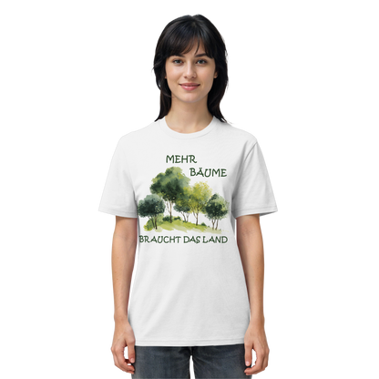 vegwear "mehr Bäume braucht das Land" - unisex Bio T-Shirt, vegan, fair, nachhaltig
