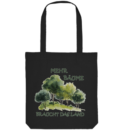 vegwear "mehr Bäume braucht das Land" - Einkaufstasche, vegan, fair, nachhaltig