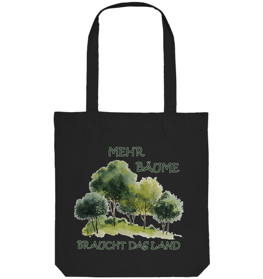 vegwear "mehr Bäume braucht das Land" - Einkaufstasche, vegan, fair, nachhaltig