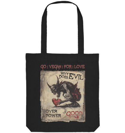 motif "why does evil" - shopping bag