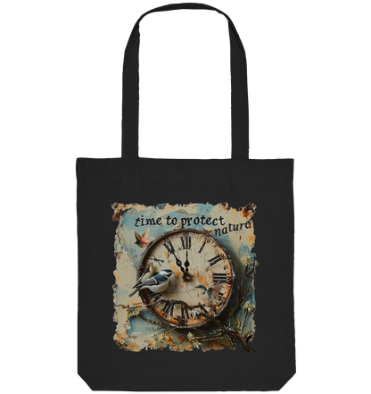 vegwear "time to protect nature" - Einkaufstasche