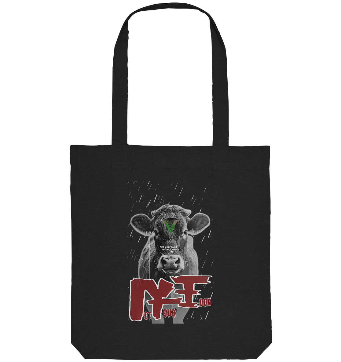 vegwear "not your food" - Einkaufstasche
