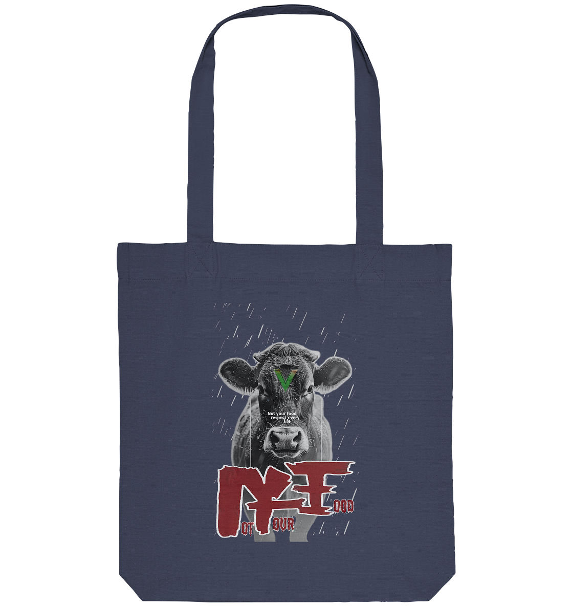 vegwear "not your food" - Einkaufstasche