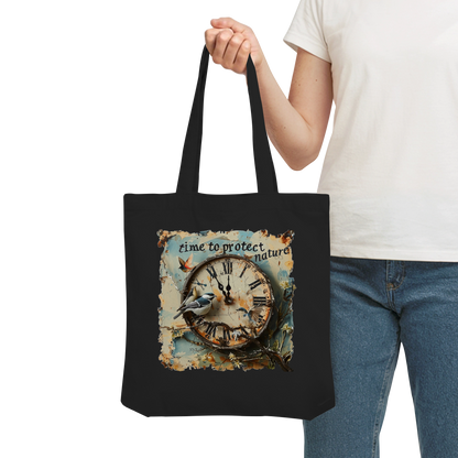 vegwear "time to protect nature" - Einkaufstasche